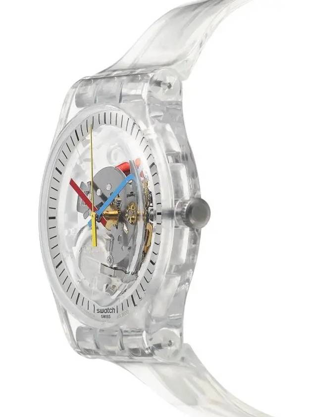 Clearly New Gent Watch White - SWATCH - BALAAN 4