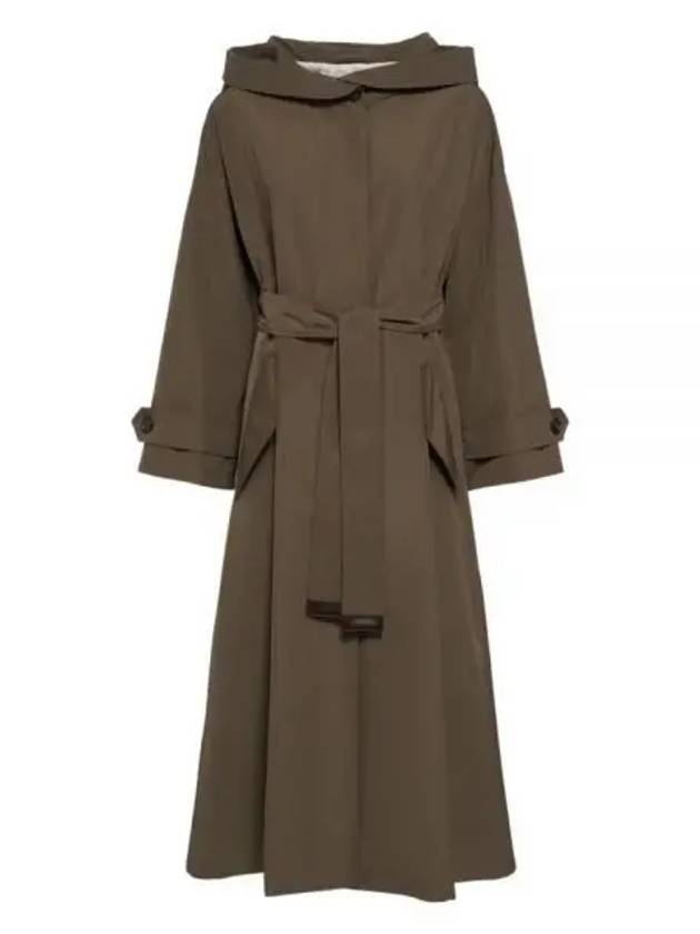 Belted Trench Coat Khaki - MAX MARA - BALAAN 2