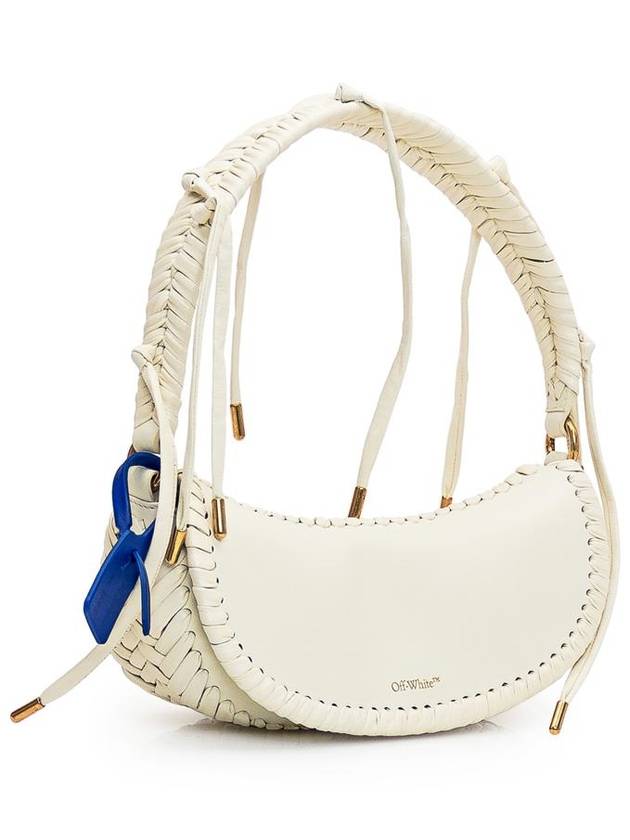 weave leather shoulder bag OWNM040F23LEA0016100 - OFF WHITE - BALAAN 3