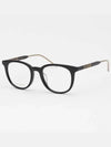 Eyewear Round Acetate Eyeglasses Black - GUCCI - BALAAN 4