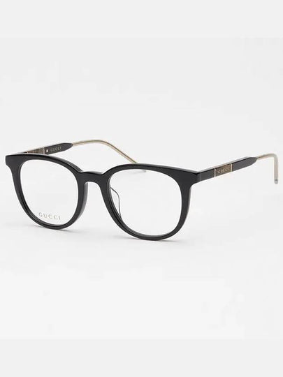 Eyewear Round Acetate Eyeglasses Black - GUCCI - BALAAN 2