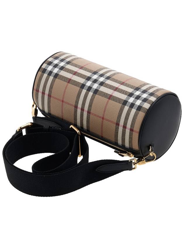 Vintage Check Barrel Cross Bag Archive Beige Black - BURBERRY - BALAAN 5