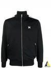 Monogram Classic Track Jacket Black - PALM ANGELS - BALAAN 2