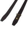 T Logo Reversible Leather Belt Black Brown - TOM FORD - BALAAN 7