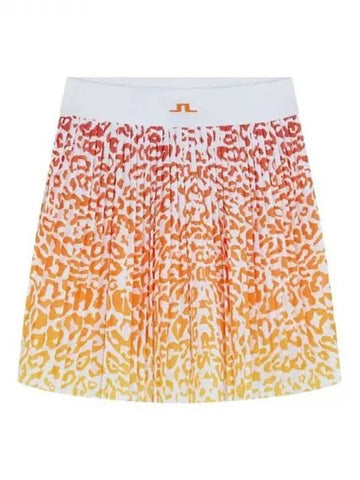 Golf Women s BINX Vince Print Skirt Le Ro Refrct Sunset Domestic Product GR5Y24051331640 - J.LINDEBERG - BALAAN 1