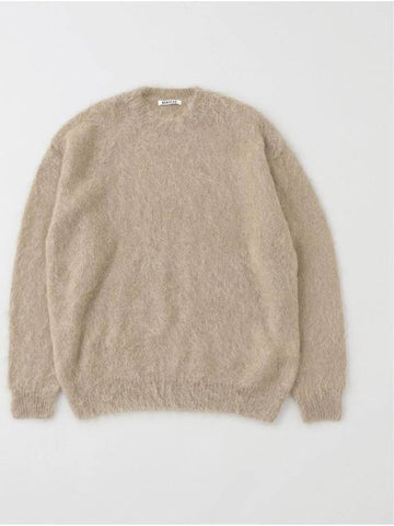 Brushed Super Kid Mohair Knit - AURALEE - BALAAN 1