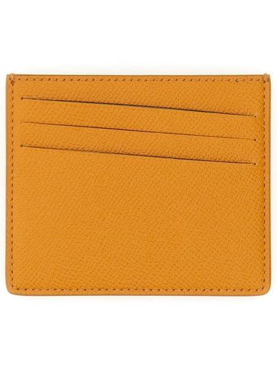 Stitch Diagonal Card Wallet Mustard - MAISON MARGIELA - BALAAN 2