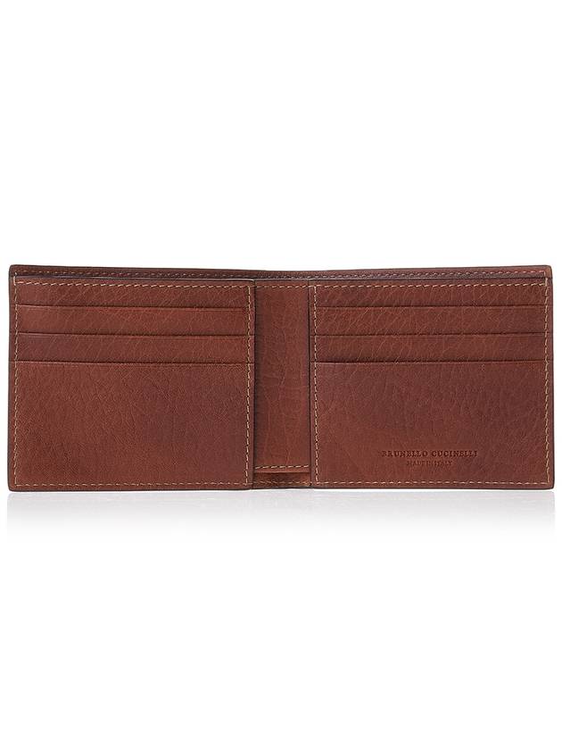 Full Grain Calfskin Billfold Halfwallet Brown - BRUNELLO CUCINELLI - BALAAN 11