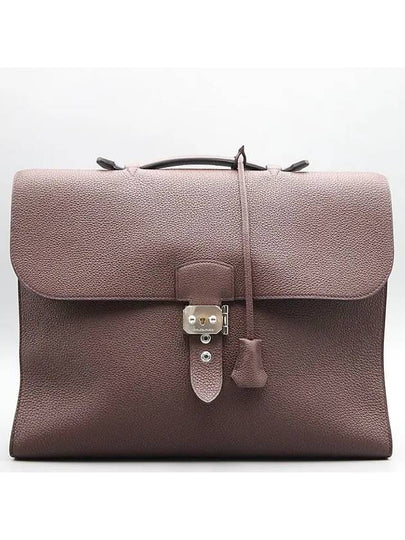 wine briefcase bag - HERMES - BALAAN 2