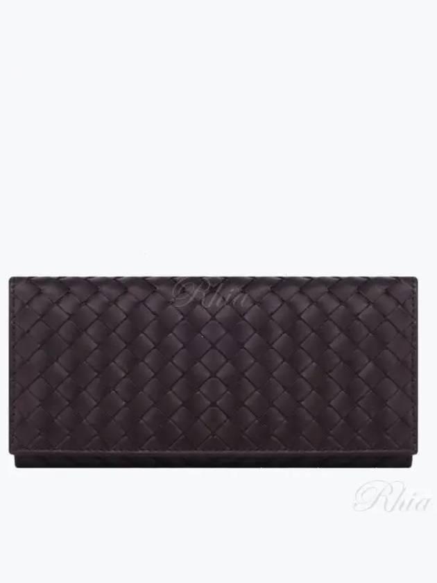 Intrecciato Continental Long Wallet Espresso - BOTTEGA VENETA - BALAAN 2