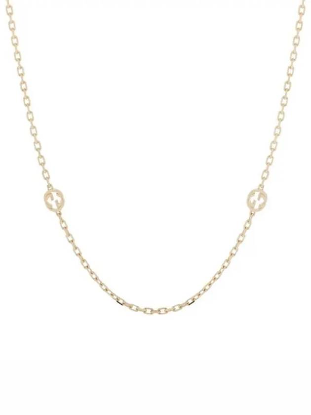 Interlocking G 18K Necklace Gold - GUCCI - BALAAN 2