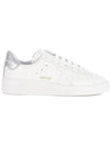 Men's Pure Star Silver Heel Low Top Sneakers White - GOLDEN GOOSE - BALAAN 3