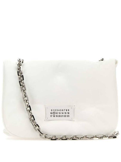 Glam Slam Logo Flap Cross Bag White - MAISON MARGIELA - BALAAN 2