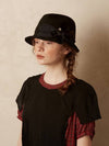 Folding Short Fedora Black - BROWN HAT - BALAAN 1