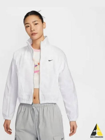 Women s Sportswear Everything Woven Oversized Repel UV Protection Jacket 100 - NIKE - BALAAN 1