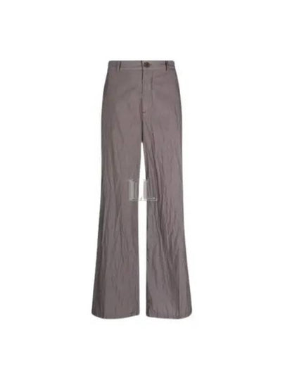 Crinkle Cotton Blend Wide Pants Lavender - OUR LEGACY - BALAAN 2