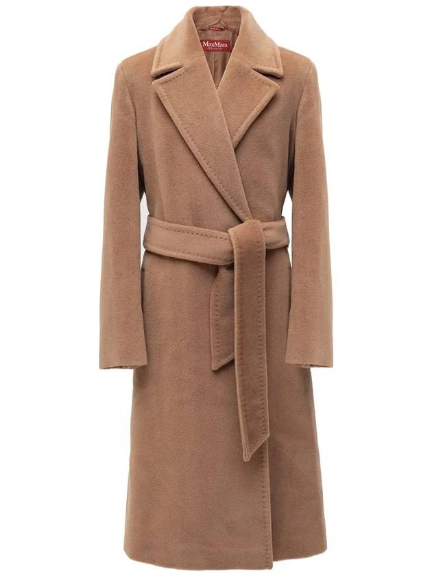 ASTI Virgin Wool Coat Camel ASTI 002 - MAX MARA - BALAAN 2