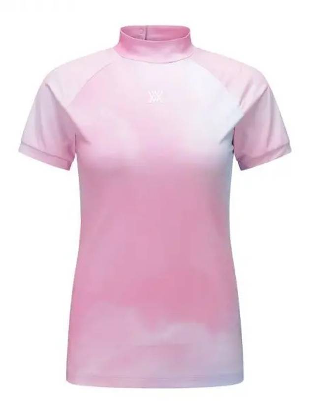 Anew Women s Gradient DTP Mock Neck T Shirt AGCMW 09PI Domestic Product GQCY22061600607 - ANEWGOLF - BALAAN 1