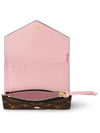 Victorine Monogram Half Half Wallet Rose Ballerine - LOUIS VUITTON - BALAAN 4