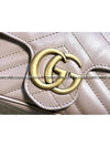 GG Marmont Matelasse Leather Super Mini Bag Dusty Pink - GUCCI - BALAAN 4