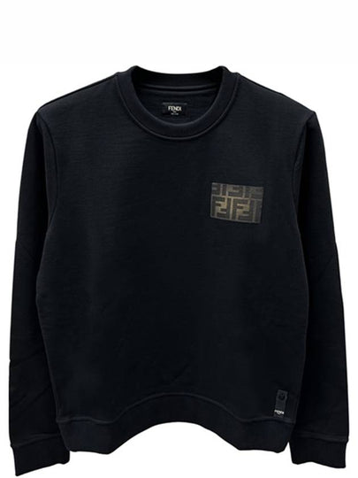 Jersey Sweatshirt Black - FENDI - BALAAN 2