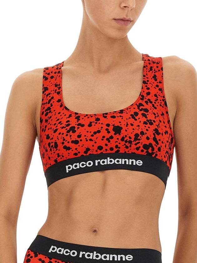 Paco Rabanne Top With Logoed Band - PACO RABANNE - BALAAN 4