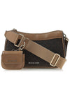 Jet Set Lettering Logo Leather Cross Bag Camel - MICHAEL KORS - BALAAN 2