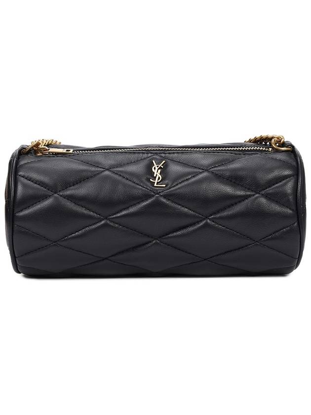 Tube Quilting Small Shoulder Bag Black - SAINT LAURENT - BALAAN 2