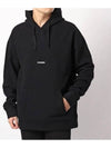 Men's mini logo sweatshirt black hood 294602 007 - HYDROGEN - BALAAN 2