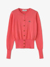 Bea Logo Cardigan Red - VIVIENNE WESTWOOD - BALAAN 2