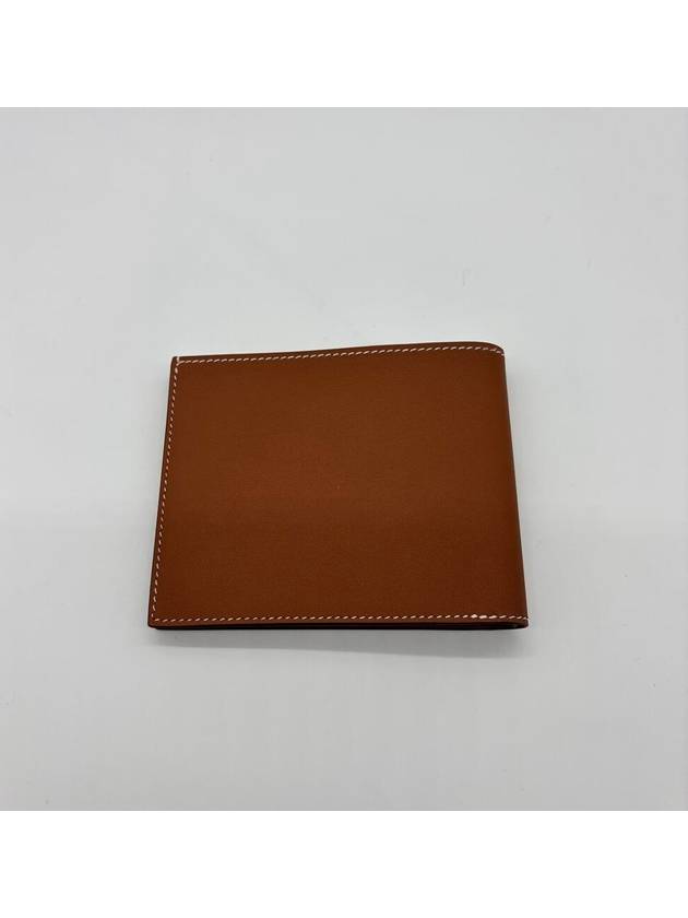 Citizen Twill Compact Card Wallet Brown - HERMES - BALAAN 3