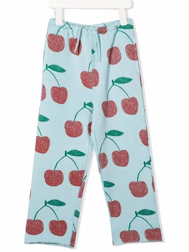 Kids Cherry Pattern Straight Fit Pants F21019 237EJ - THE ANIMALS OBSERVATORY - BALAAN 1