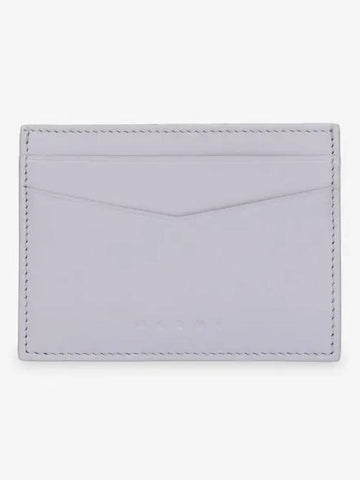 Flat Leather Card Wallet Sodium - MARNI - BALAAN 1