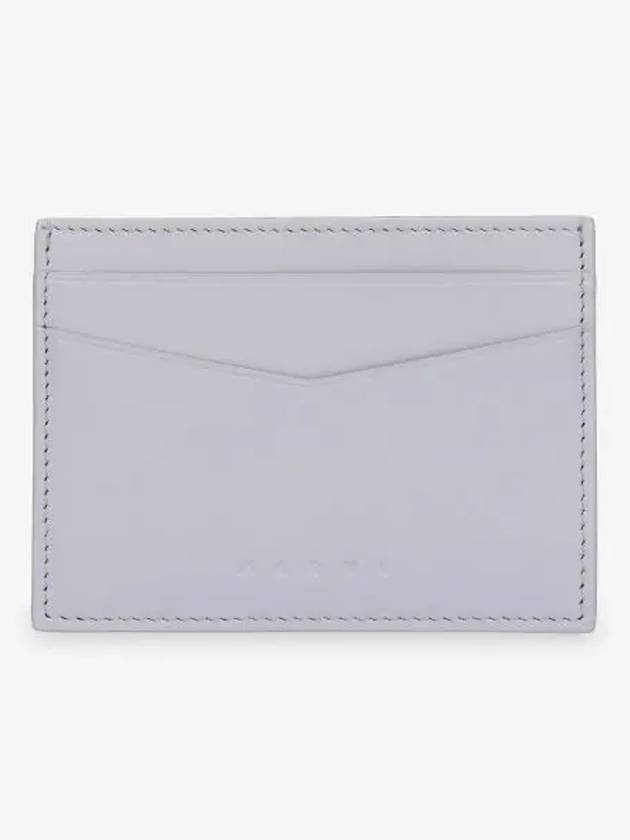 Flat Leather Card Wallet Sodium - MARNI - BALAAN 1