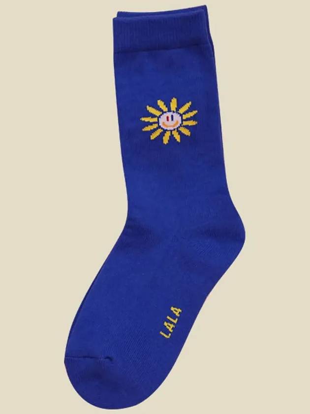 Socks Logo Socks [Blue] - LALA SMILE - BALAAN 7