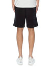 Bold Fox Head Patch Oversized Jog Shorts Black - MAISON KITSUNE - BALAAN 6