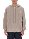 ORB Logo Organic Cotton Zip-Up Hoodie Grey Mink - VIVIENNE WESTWOOD - BALAAN 6