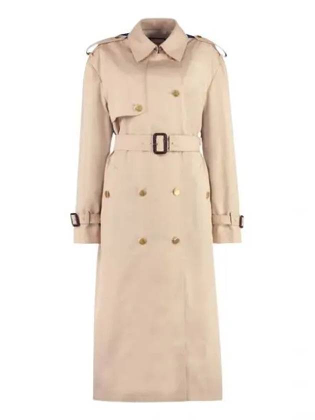 Garbadin Trench Coat Beige - GUCCI - BALAAN 2