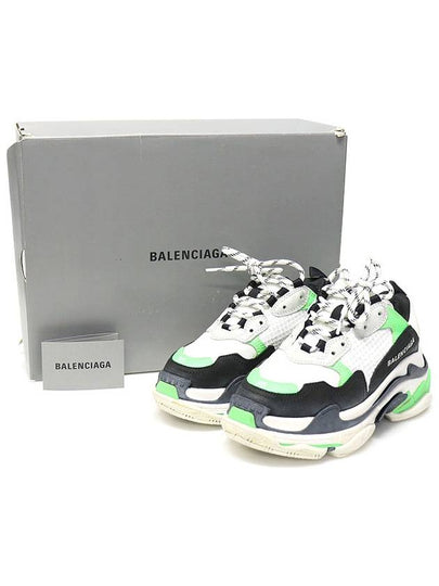 Balenciaga 524039 Neon Green Triple S Women Sneakers 36 - BALENCIAGA - BALAAN 2