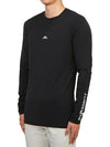 Golf Thor Logo Long Sleeve T-Shirt Black - J.LINDEBERG - BALAAN 3