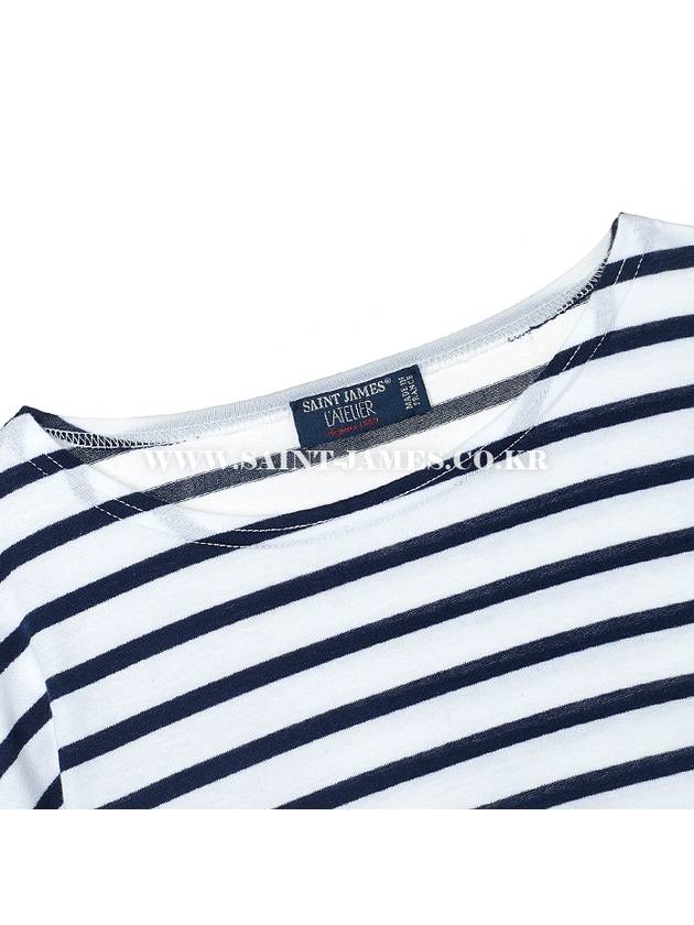 Minquiers Modern Long Sleeve T-Shirt Navy - SAINT JAMES - BALAAN 6