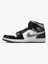 Air Jordan 1 Mid SE M Black Metallic Silver White Gold HV0789 010 - NIKE - BALAAN 1