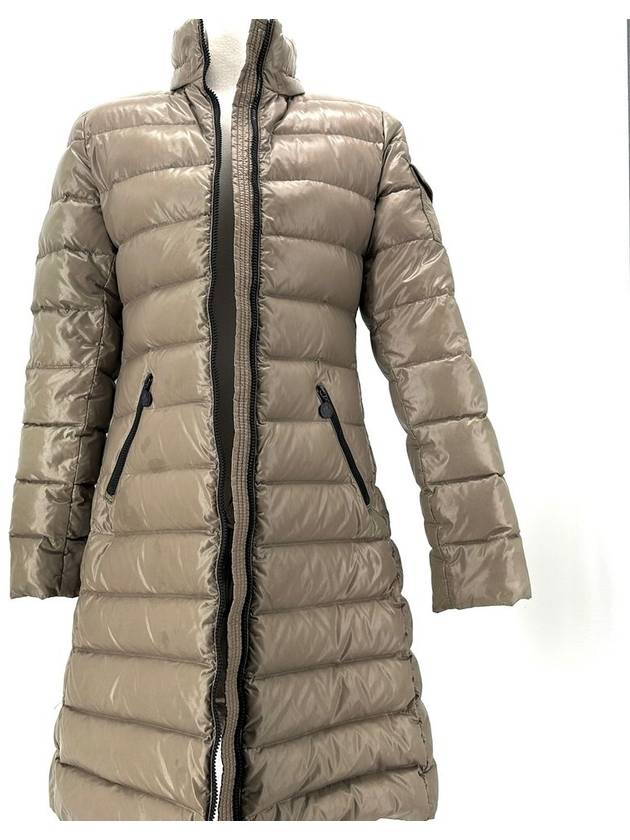 Jasmine glossy long padded jumper - MONCLER - BALAAN 3