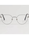 Eyewear Round Titanium Eyeglasses Silver - MONCLER - BALAAN 4