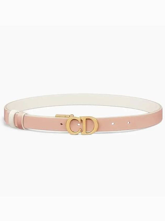 Saddle Reversible Belt Smooth Calfskin 20mm B0335CWGA M63E - DIOR - BALAAN 1