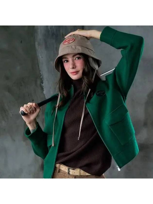 soft knit zip-up green - BENECIA12 - BALAAN 1