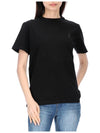Black Star Collection Short Sleeve T-Shirt Black - GOLDEN GOOSE - BALAAN 3