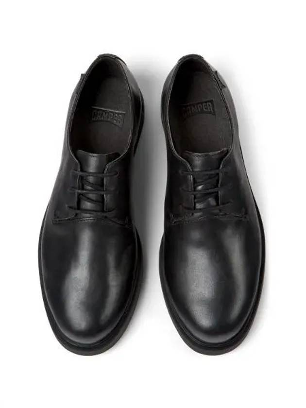 Iman Leather Derby Black - CAMPER - BALAAN 2