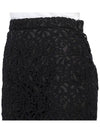 Women's Macrame Lace Pencil Skirt Black - BURBERRY - BALAAN 11