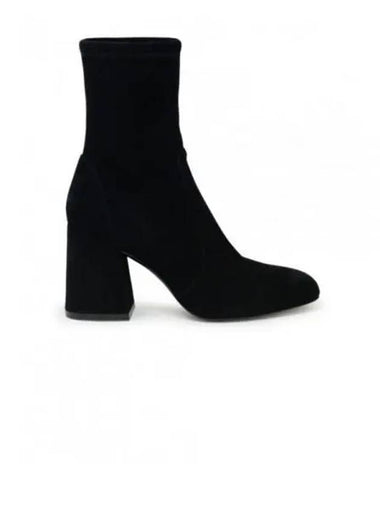 FLAREBLOCK 85 STR BT SF414 Flare Block Suede Boots - STUART WEITZMAN - BALAAN 1